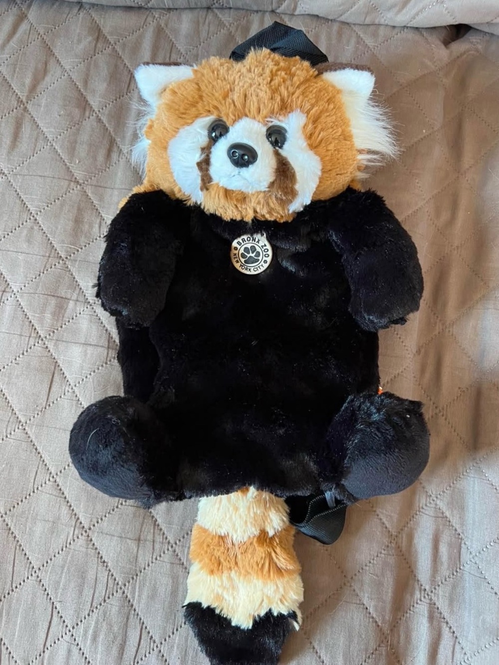 Bronx Zoo Red Panda Plush Backpack- NEW